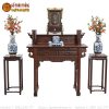 Bàn Thờ 2 tầng dạ sen gỗ Chiu Liu 1m34 B295E