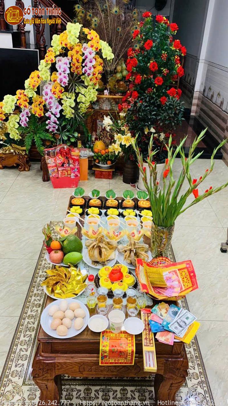 Mâm cúng khai trương đầy đủ, ai cũng tự làm được 14 Chuẩn bị mâm cúng trang trọng sẽ giúp gia chủ thêm vững tin, mở ra một khởi đầu thuận lợi